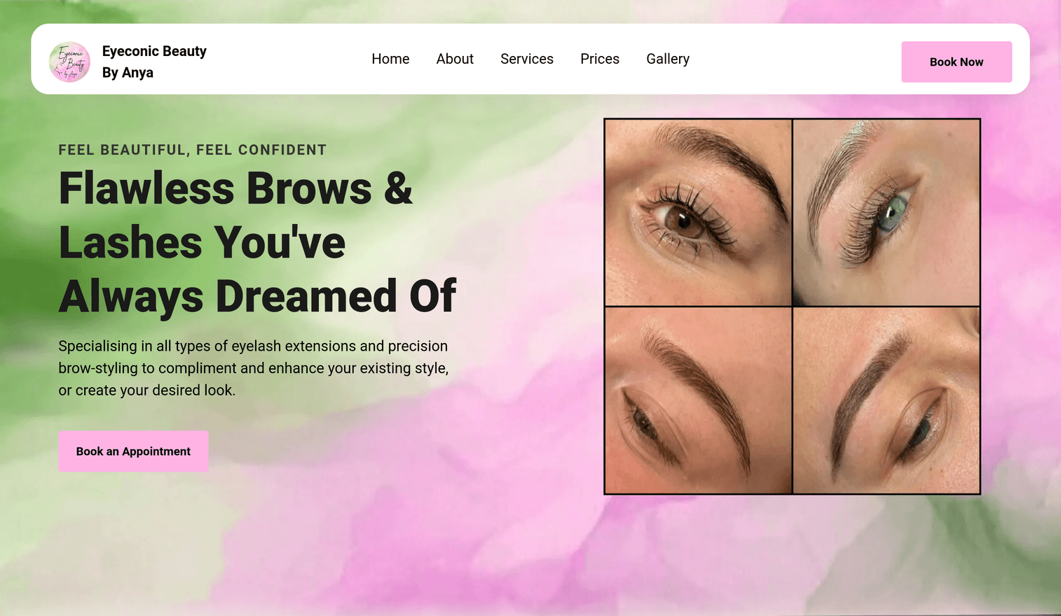 Eyeconic Beauty before our work
